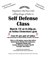 Red Rose Self Defense Class