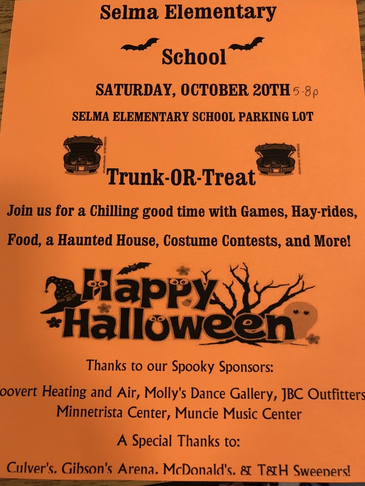 SES Trunk or Treat - Oct. 20, 2018