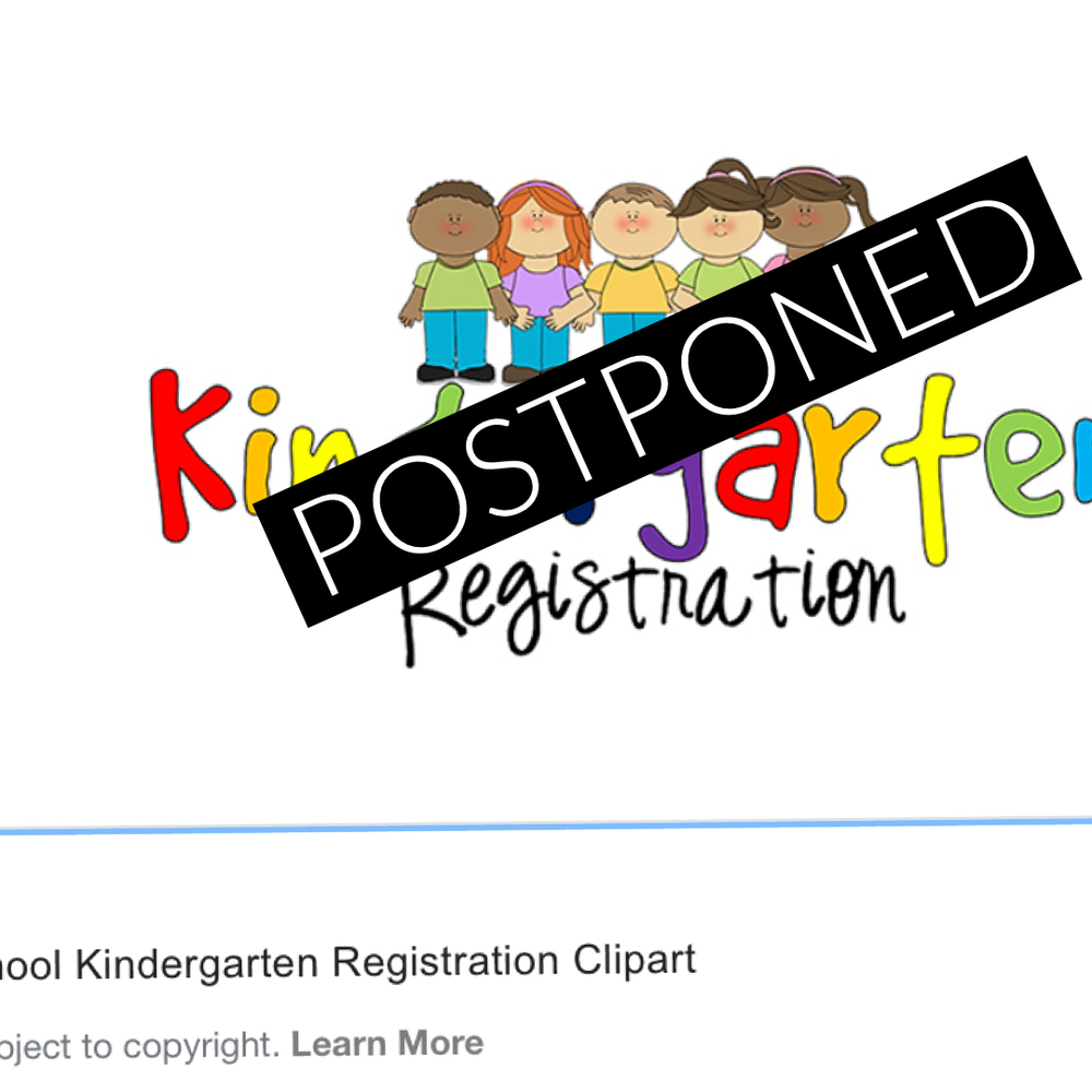 Kindergarten Roundup - Postponed