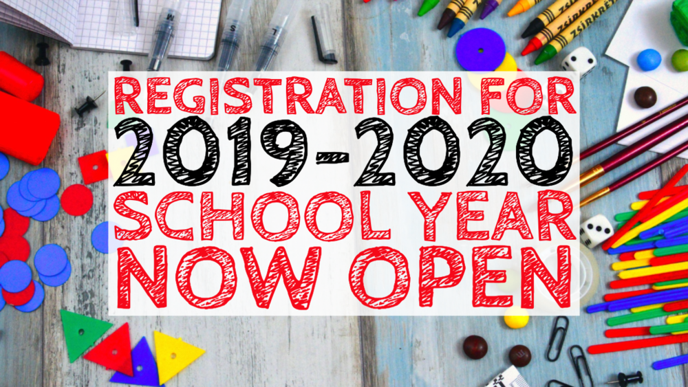 Registration for '19-20 on Final Forms