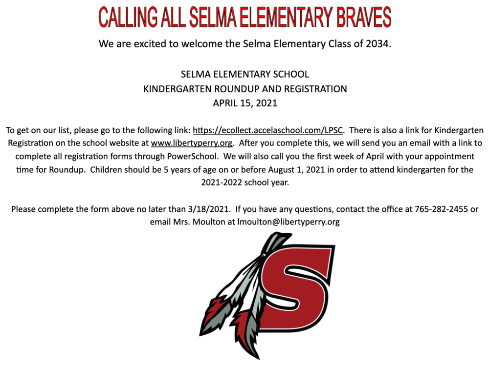SES Kindergarten Roundup and Registration