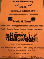 SES Trunk or Treat - Oct. 20, 2018