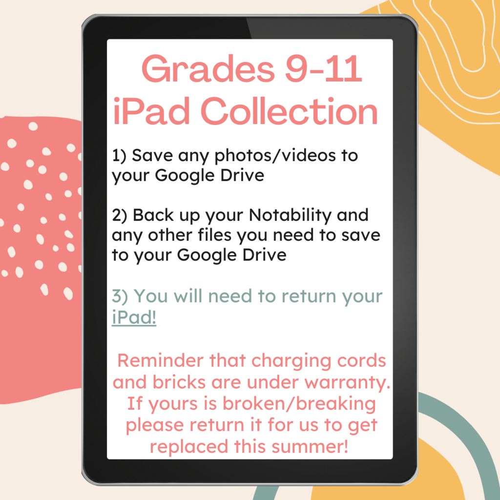 9-11 iPad collection 